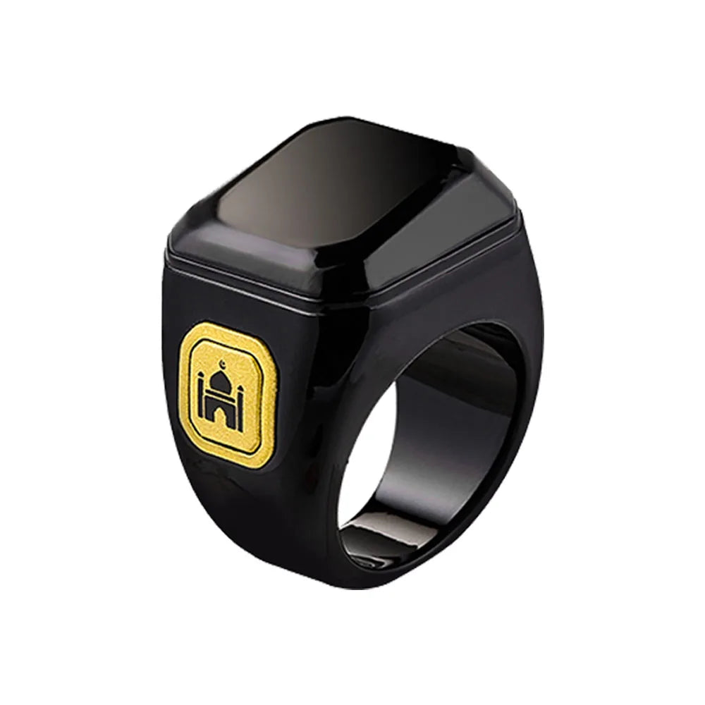 Smart Zikr Tasbih Ring – Qibla, Prayer Timer & Digital Counter