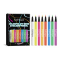 Eelhope 8-Color UV Neon Eyeliner Pencil Set – Waterproof UV Neon Eyeliner Set Oasis Select 1 set