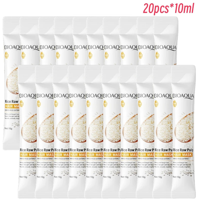 Rice & Keratin Hair Mask – Smooth, Soft & Frizz-Free Hair