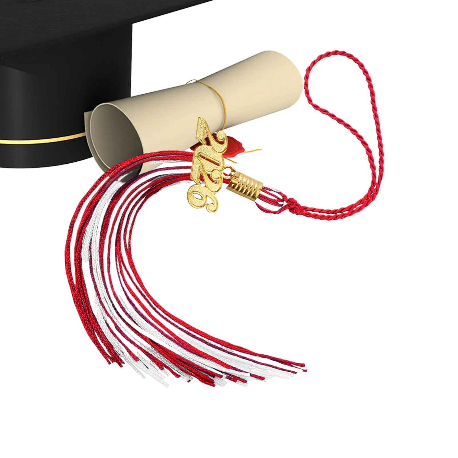 2026 Tassel Graduation Soft Decorative Memorial Party Supplies Grad Hat Tassel for High School for Graduate Students Teens Oasis Select