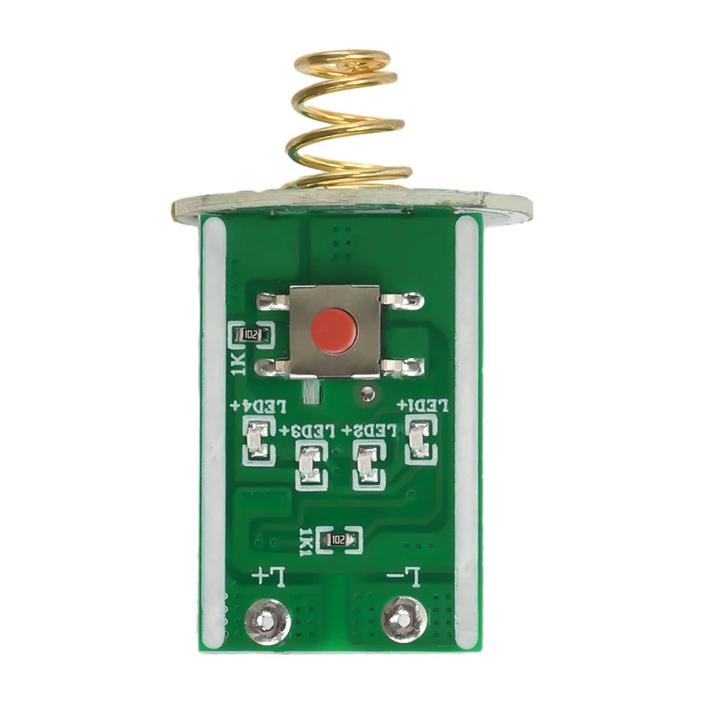 3-4.2V LED Drive Board Type-c Micro USB Charging Flashlight Drive Switch PCB Circuit Board DIY Light Kit for 18650 26650 Battery Oasis Select