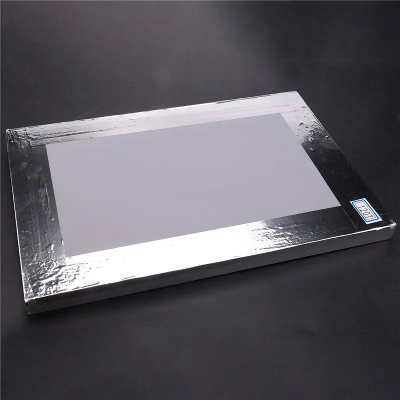 LIKE WISH 2Pcs A4 Screen Printing Aluminum Frame Stretched 120T Silk Screen Polyester Screen For Printed Circuit Board Oasis Select