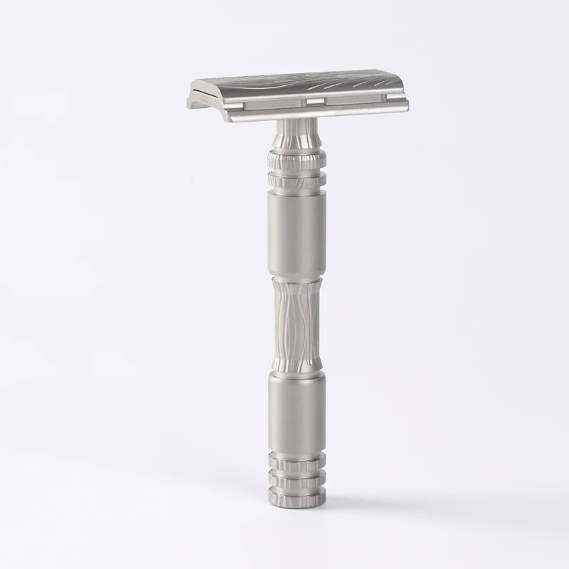 2026 Ghost Safety Razor YAQI 316 Stainless Steel Smooth Shaving Comfortable Experience Designed Razor Oasis Select RAASS25109