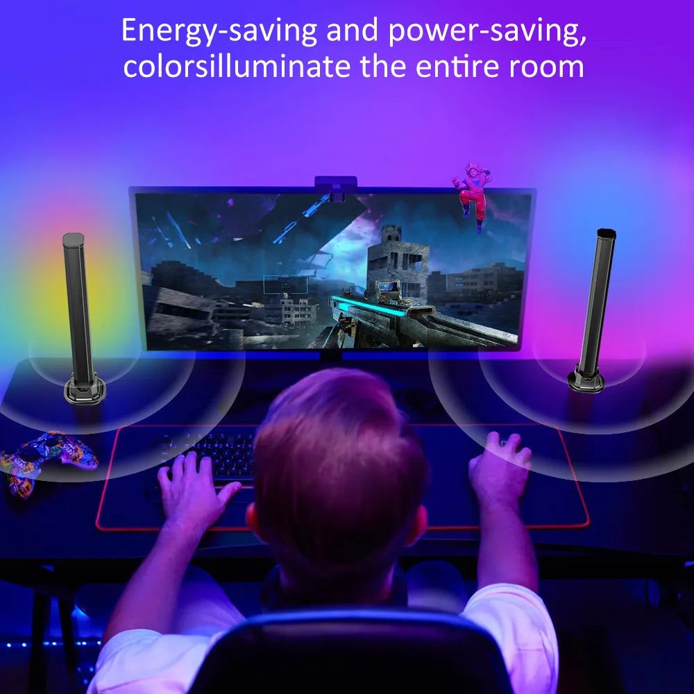 SHINEKNOT RGB Dimmable Mood Light – Gaming Desk Ambient Lamp
