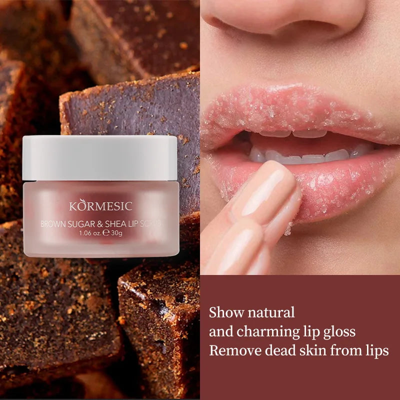 Moisturizing Lip Scrub – Brightens, Softens & Exfoliates