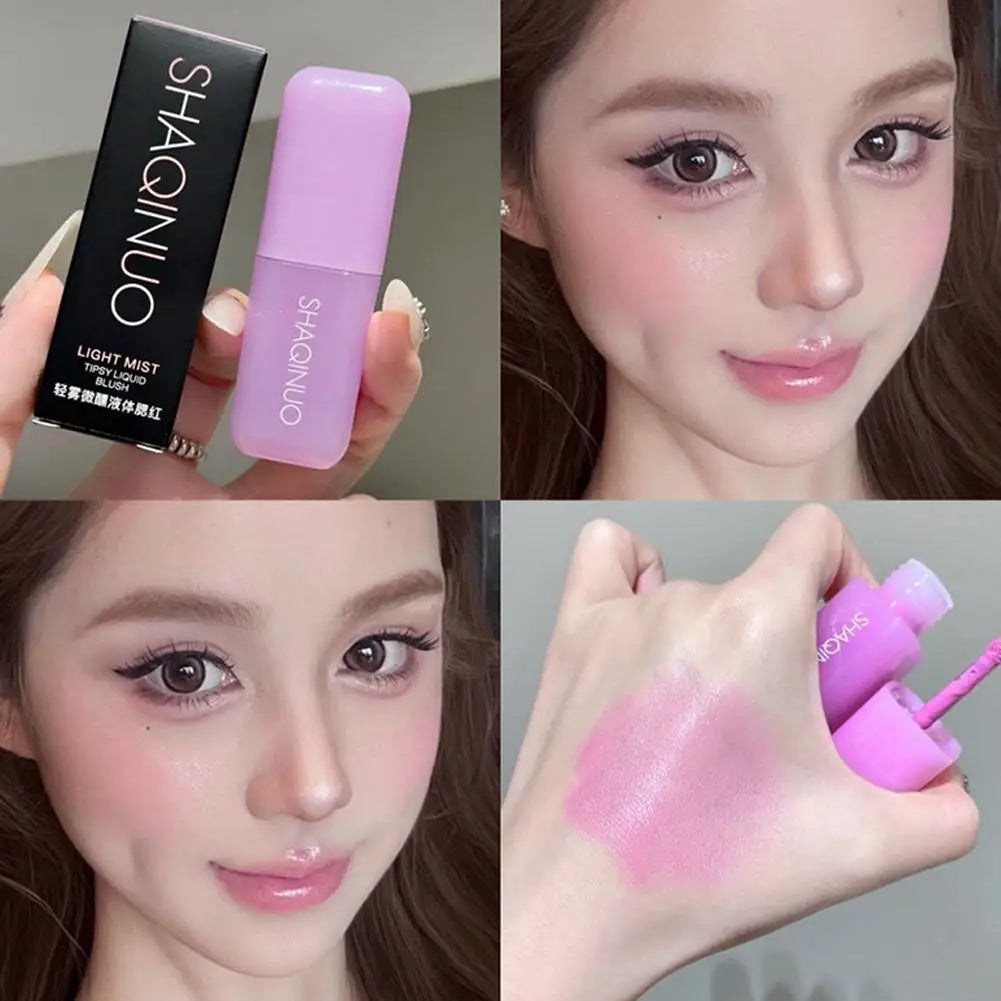 Waterproof Liquid Blush Stick – Matte Nude Long-Lasting Color
