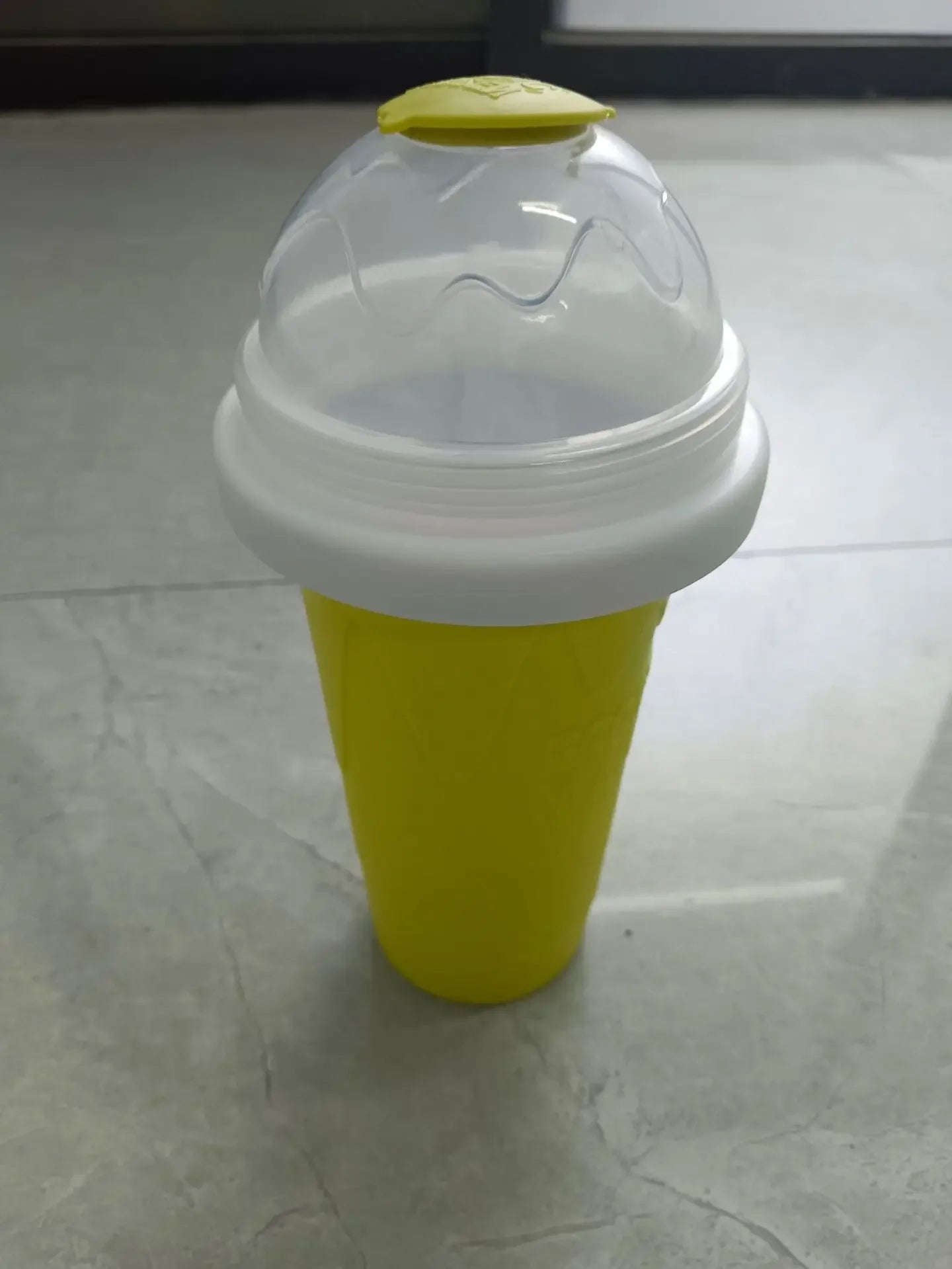 Quick-Frozen Slushy Maker Cup Large Capacity Slushy Cup For Homemade Smoothies Juice Ice Cream Summer Squeeze Beker Kitchen Tool Oasis Select Yellow