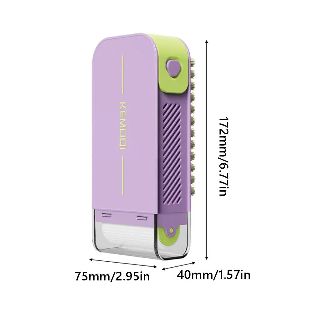 New Multifunctional Soap Box Soap Storage Tool Non-slip Roller Soap Boxes with Brush Drain Soap Storage Boxes Oasis Select