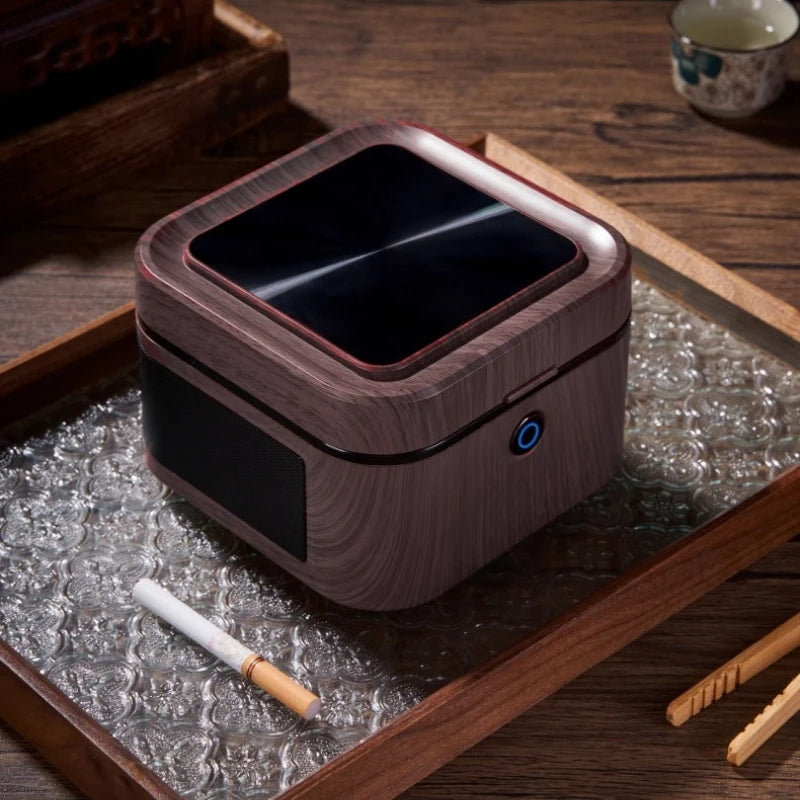 Purifying Ashtray High-end Atmosphere Upscale Device Anti Ash Fly Level Light Luxury Creative Intelligent Male Gift Oasis Select