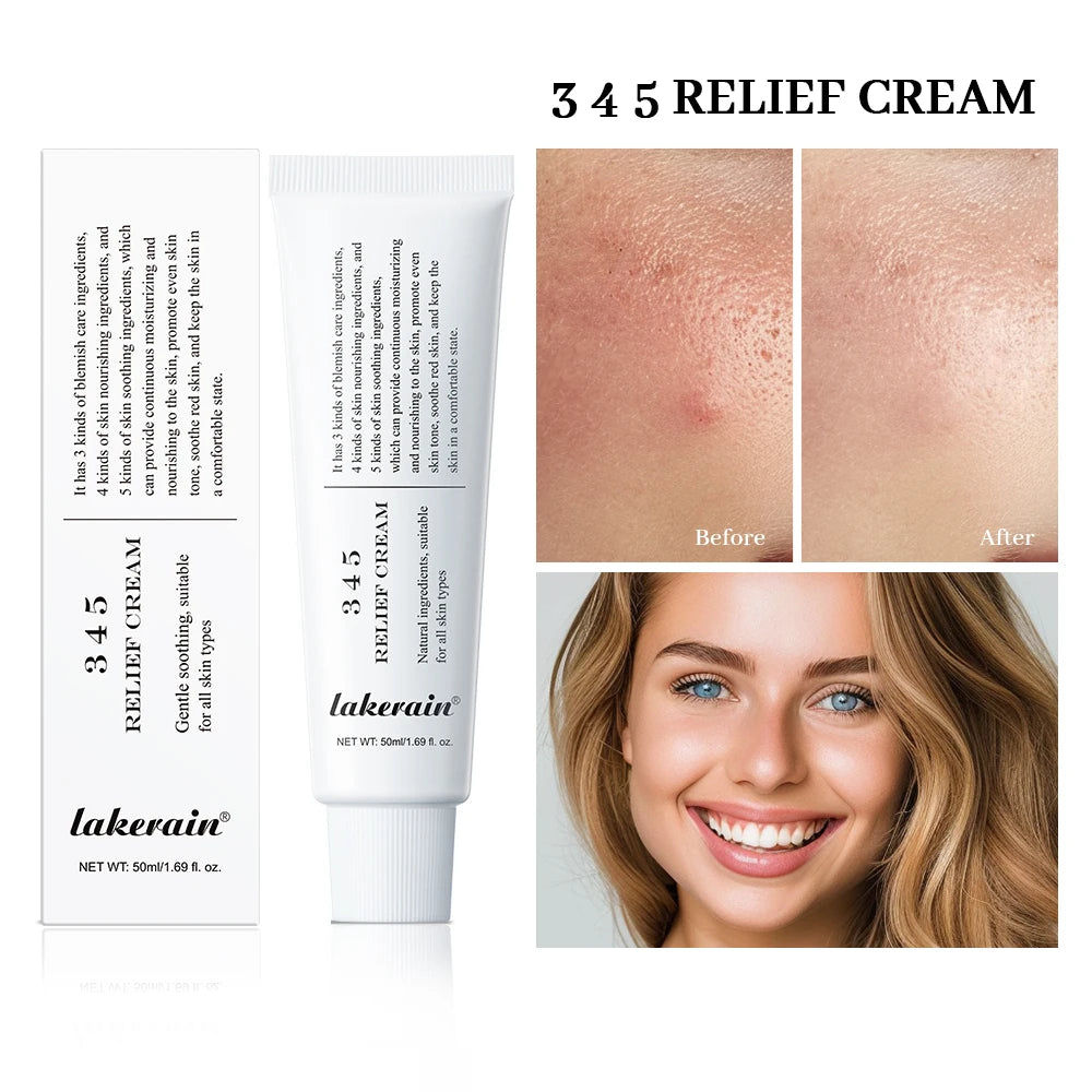 345 Relief Cream Address Blemishes Nourish The Skin and Provide Soothing Care Resulting In A Well-Rounded Skincare Solution Oasis Select