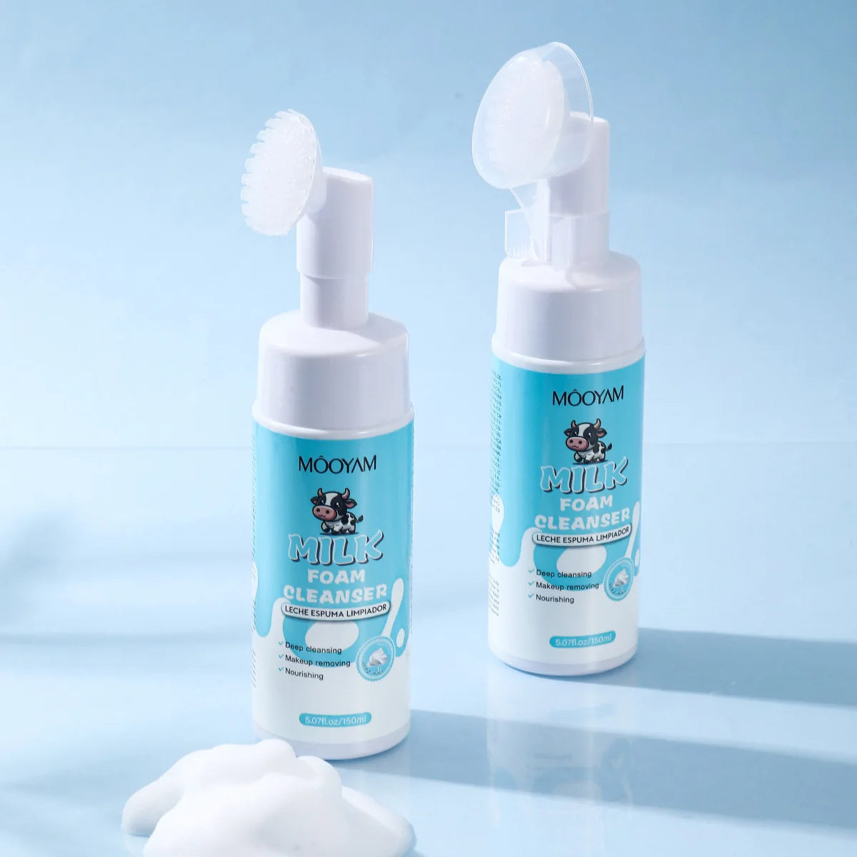 MOOYAM Vitamin C Milk Mousse Facial Cleanser 150ml Foam Facial Cleanser Oasis Select