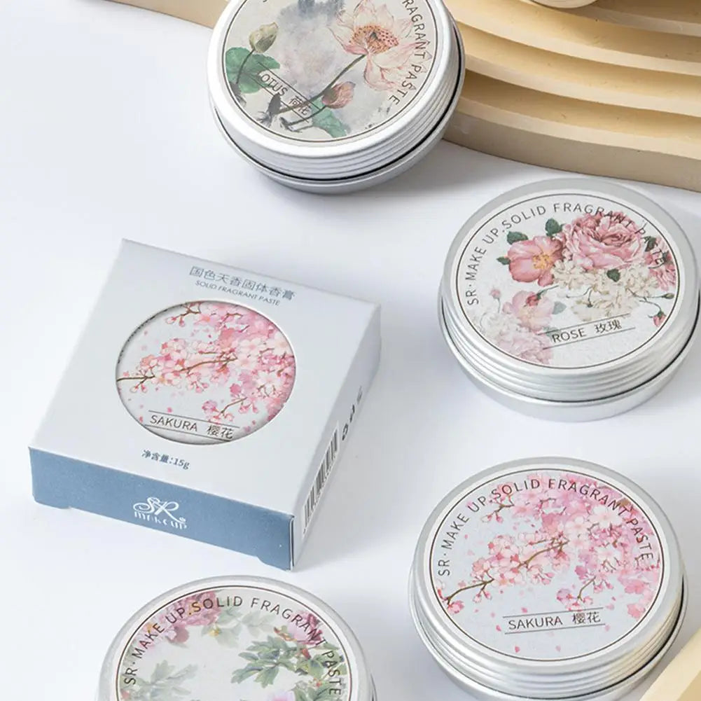 Portable Solid Balm For Women And Men, Refreshing Lasting Fragrance Deodorant, Pocket Size Solid Perfume For Dating, Daily Use Oasis Select