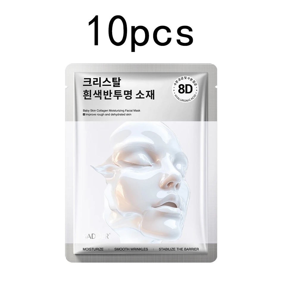 Collagen Glow Face Mask – Marine Collagen & Hyaluronic Acid