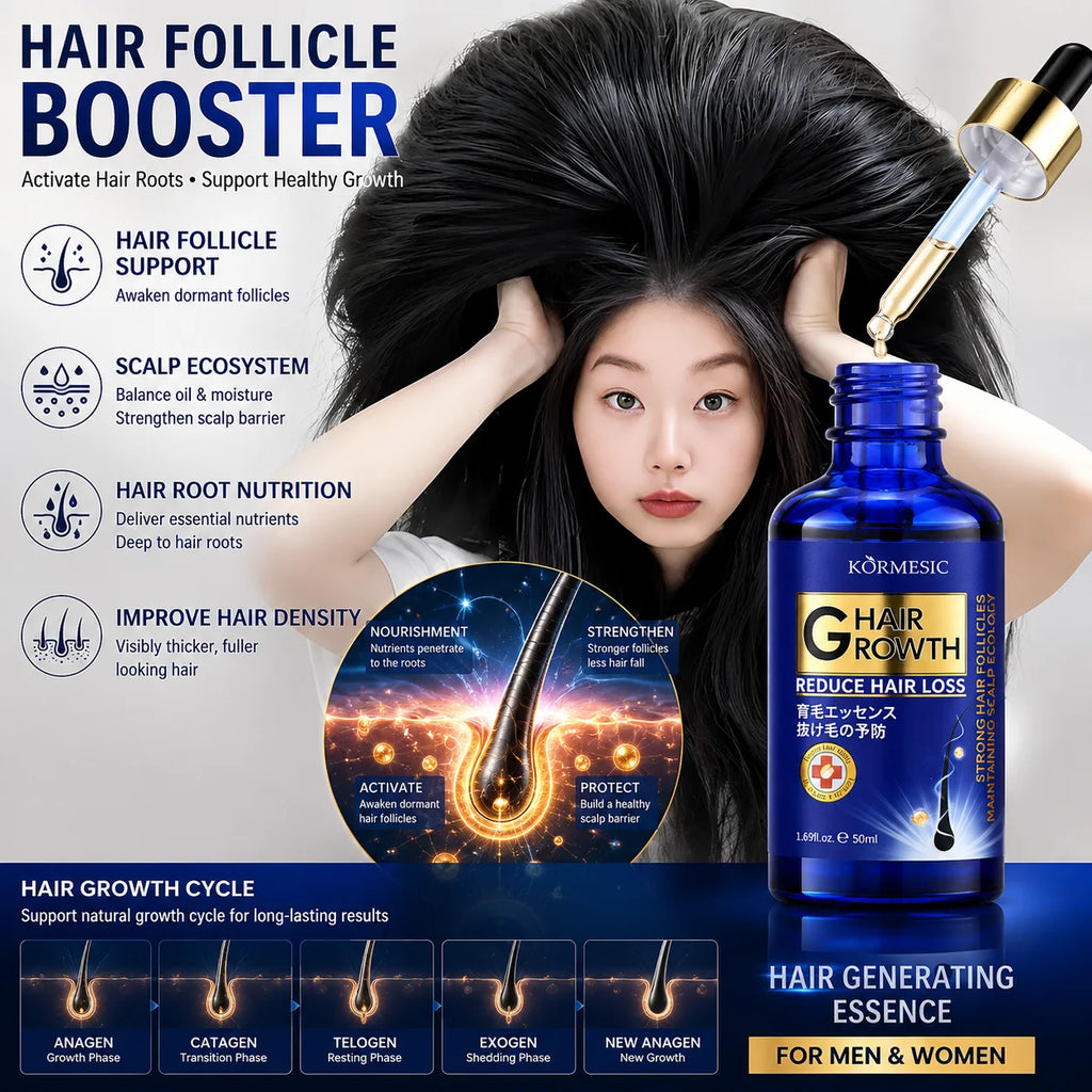 KORMESIC Hair Growth Serum – Scalp & Follicle Booster 50ml