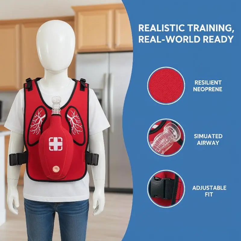 1Pcs First Aid Teaching Tools Anti Choking Trainer With Back Slap Heimlich Practice Training Model Oasis Select