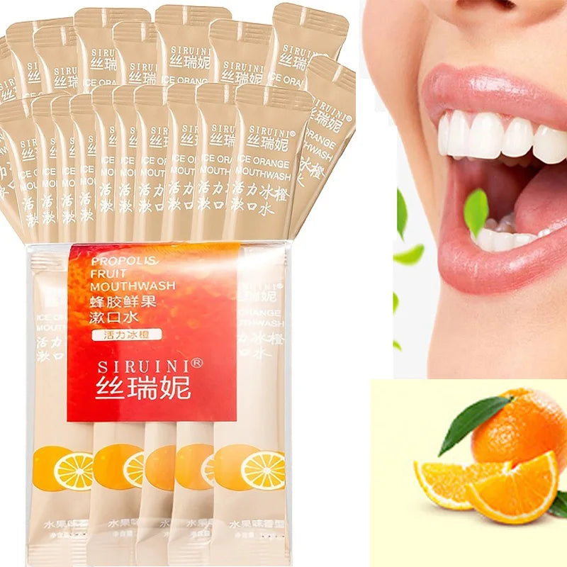 DR.DAVEY Ice Orange Disposable Mouthwash Pods – 20 Pack