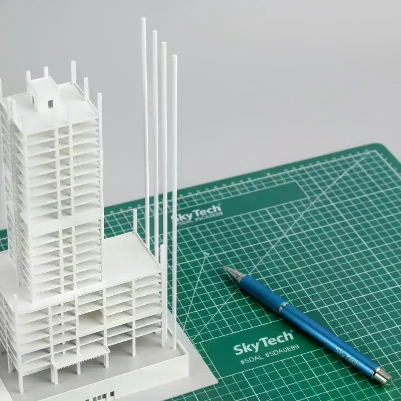 ABS Solid Rods 50-Piece Set – 6 Sizes for DIY Model Making
