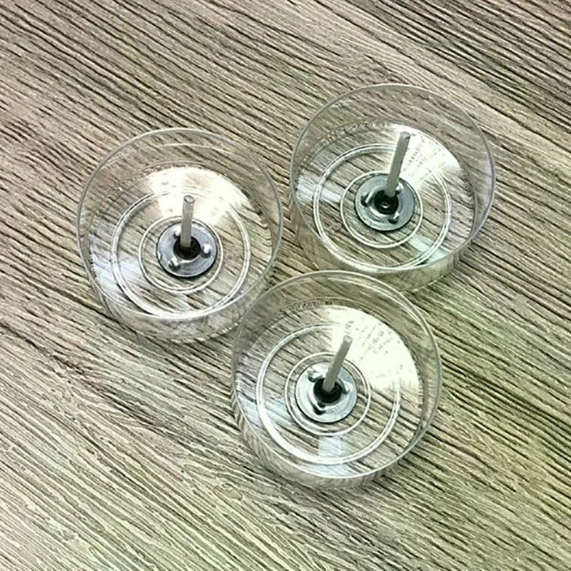100 Pcs Durable Waxed Candles Making Metal Wick Sustainers Carry Holders Tabs Tool Candle Wicks Base DIY Candle Making Oasis Select