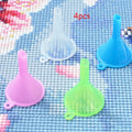 4-Pack Mini Plastic Funnels – Diamond Painting & Bottle Filling