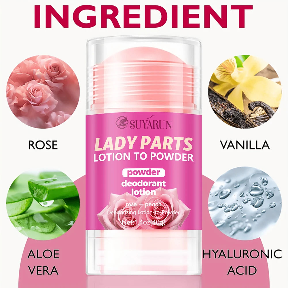 SUYARUN Rose Deodorant Cream for Women – Anti-Sweat & Moisturizing Deodorant Cream Oasis Select