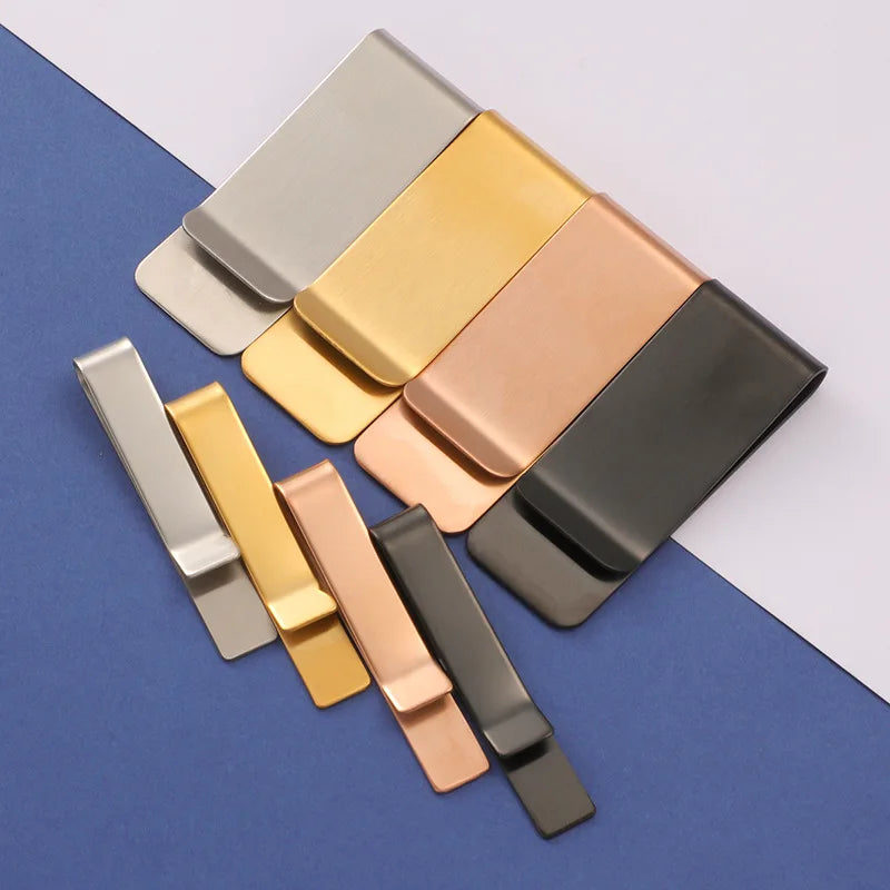 1Pcs Metal Paper Clip for Notebook Bookmark Tool Stainless Steel and Brass Material Book Paper Clips Oasis Select