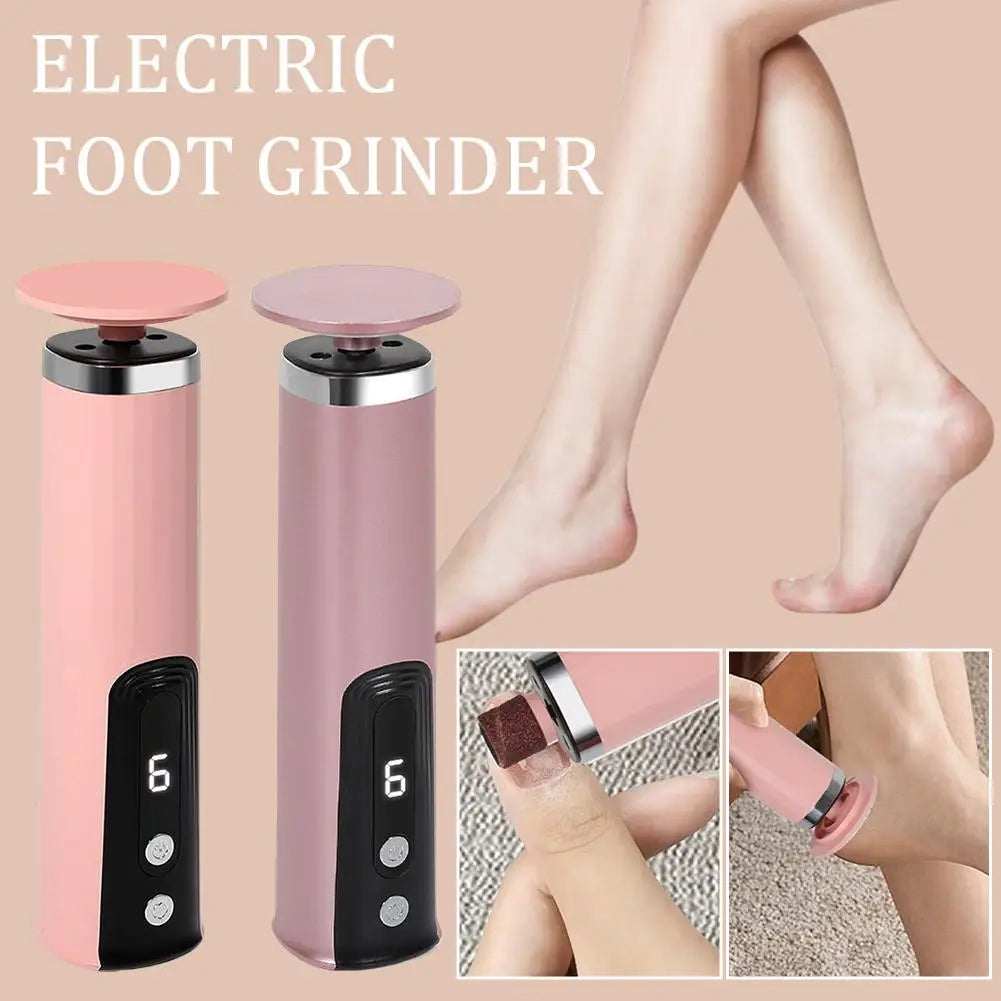 Electric Foot File Callus Remover – 6-Speed Pedicure Grinder Electric Foot File Oasis Select
