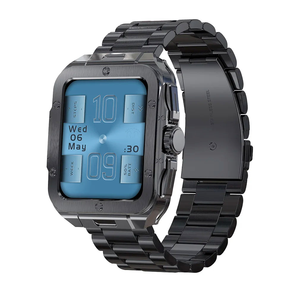 Health heartrate Monitor BT Call Smartwatch Women 1.85" HD Screen Smart Watch Men Fitness Tracker AI Voice Assistant Oasis Select BKBK3M