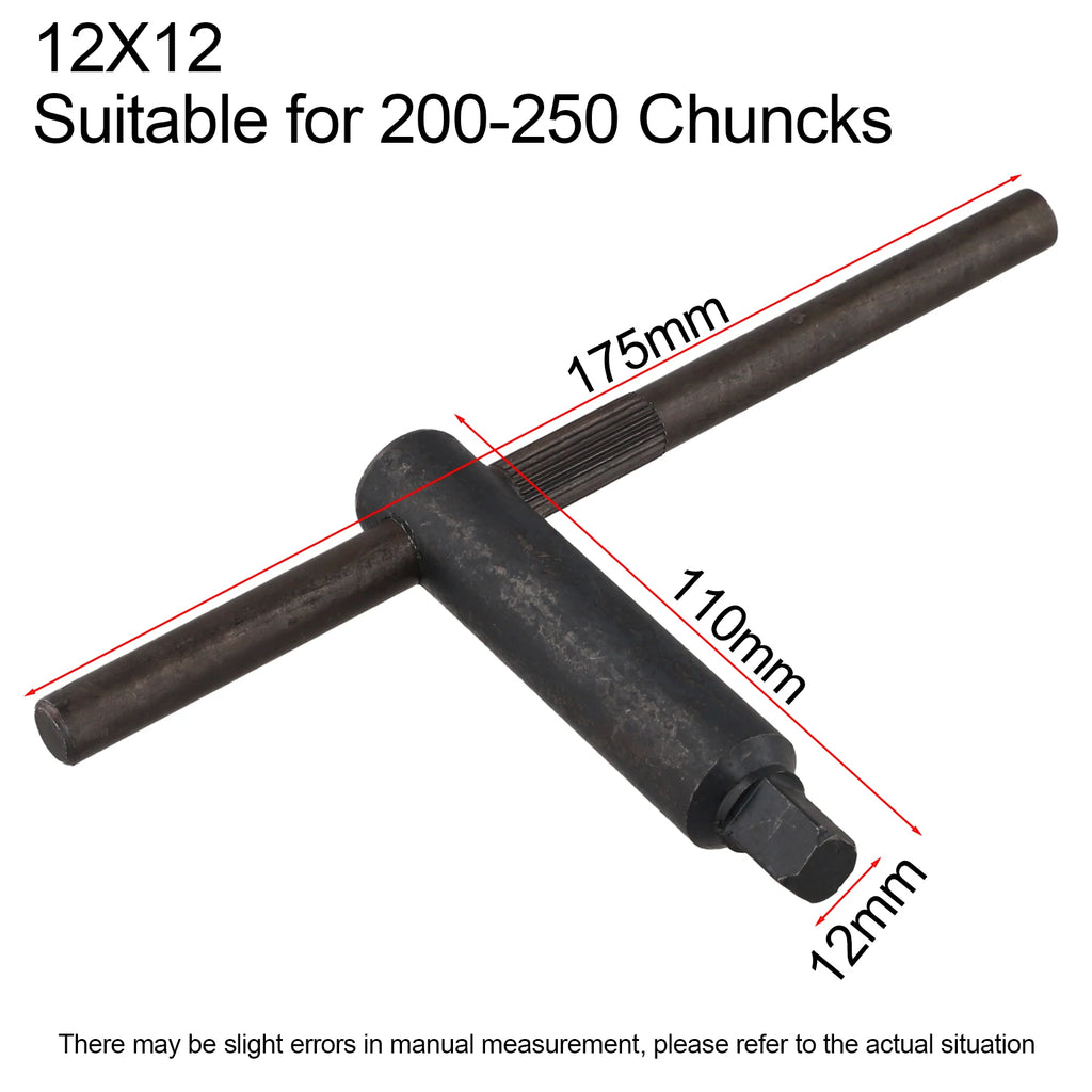 Milling Lathe Chuck Square Key Wrench Spanner Tool 8MM 10MM 12MM 14MM 17MM For CNC Router Engraving Milling Machines Oasis Select 12x12