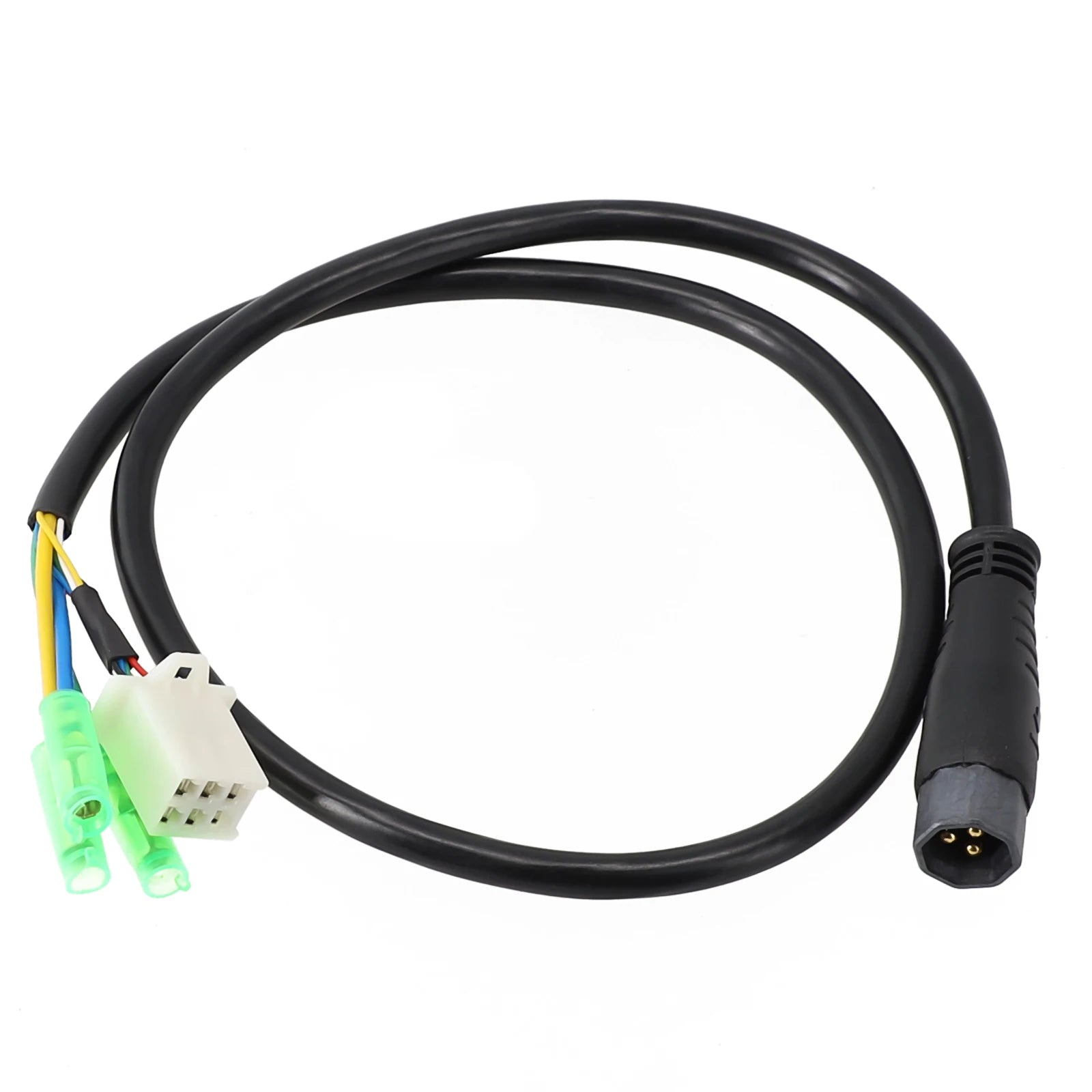 Male Connector 9Pin Motor Cable 60CM 9 Pin Male Connector Adapter Cable/Male Black Adapter EBike Electric Bicycle Oasis Select