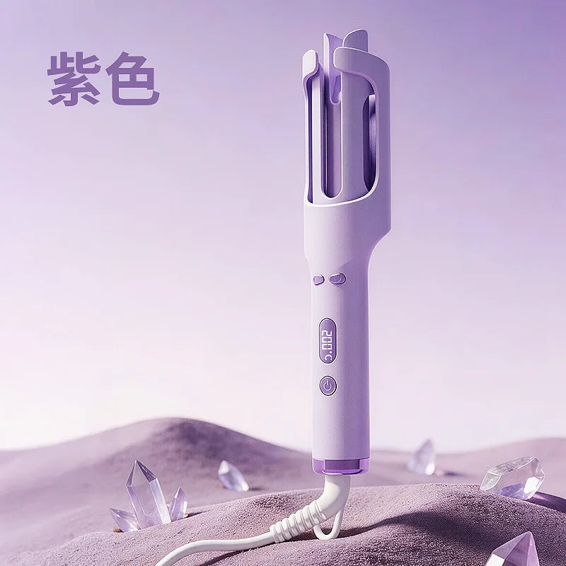 New fully automatic curling iron 30mm cold air automatic curling iron negative ion red light does not damage hair and lasts Oasis Select Purple