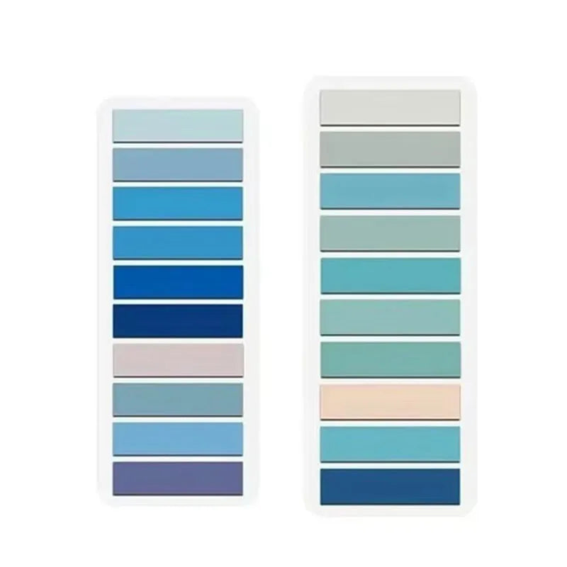 1/2Pcs 200 Sheets Colorful Sticky Notes Memo Pad Self Adhesive Label Note Bookmarks Notepad School Office Stationery Supplies Oasis Select Mix-2pcs 4