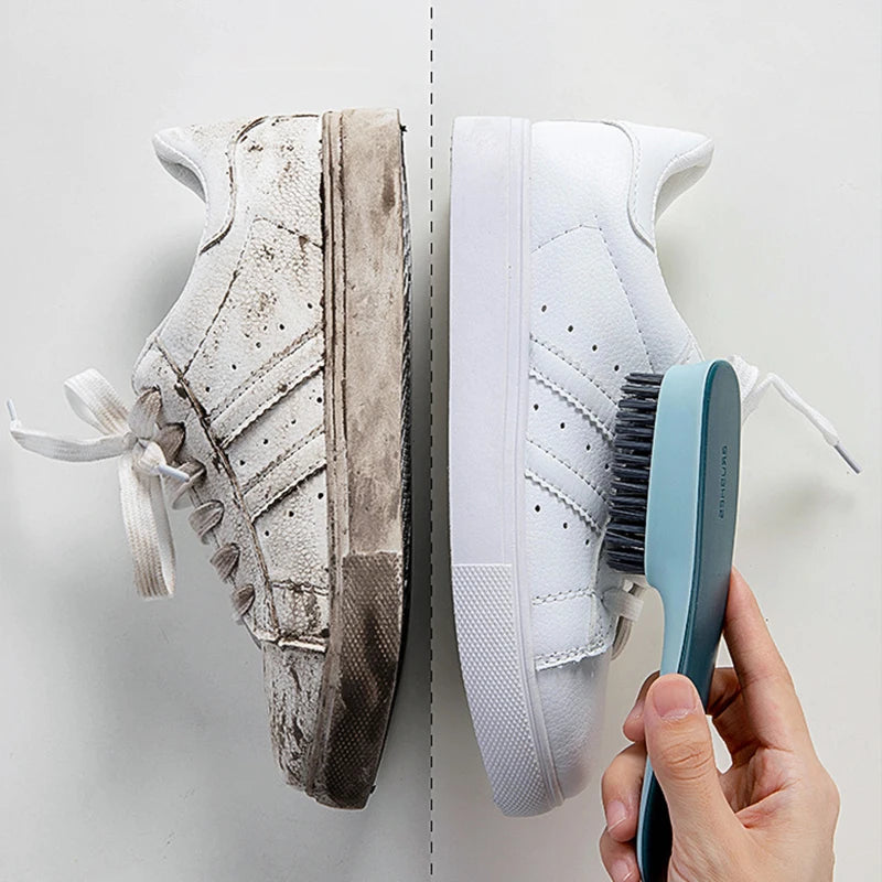 1pc Shoe Cleaning Brush Plastic Clothes Scrubbing Brush Household Cleaning Tool Oasis Select