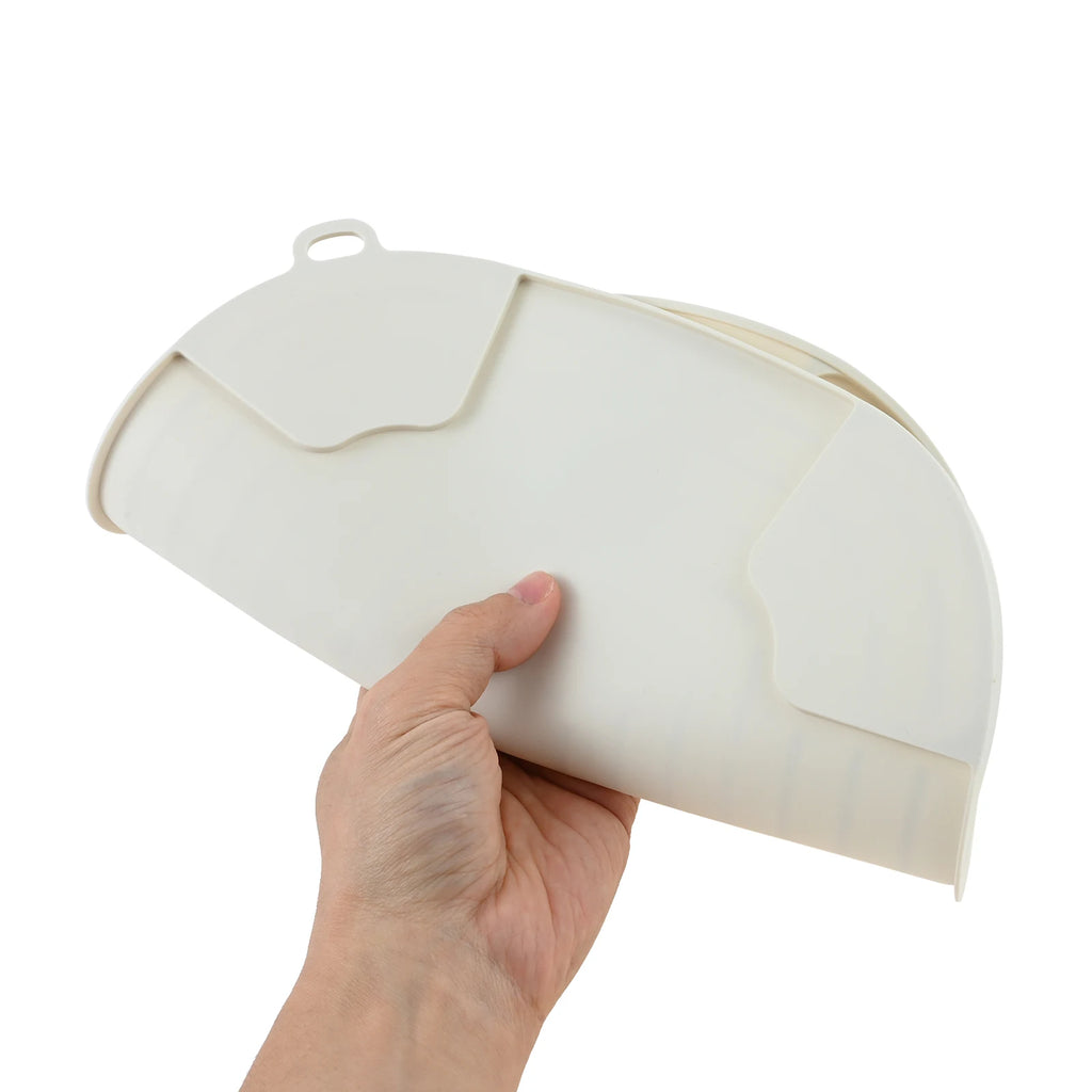 1Pc 10.23" Silicone Air Fryer Mat Heat Resistant 446°F for Ninja FN101GY Non-Slip Dishwasher Safe Countertop Protector Trivet Oasis Select