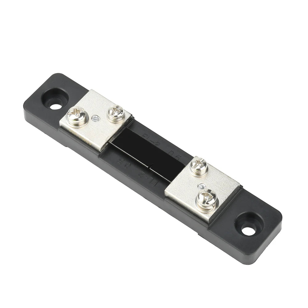 1pcs 50A 75mV Amp Meter Ammeter 0-50A Shunt Resistors Resistance for DC Current Measure Oasis Select