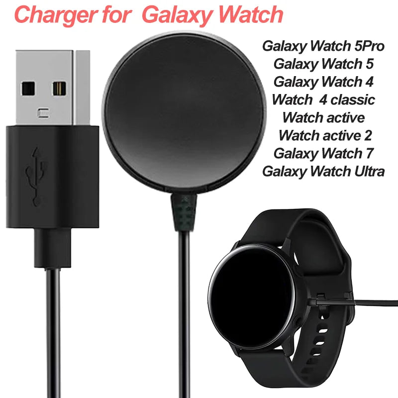 Samsung Galaxy Watch 4 5 6 7 USB-C Replacement Charger Smartwatch Charger Oasis Select