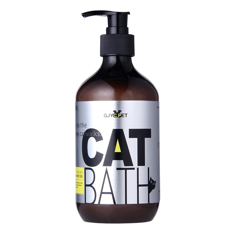 500ml Cat Shower Gel Soap Shampoo Free Shipping Ultra-cleaning Pet Deodorizer Decontamination Pet Shower Gel Shampoo for Pets Oasis Select