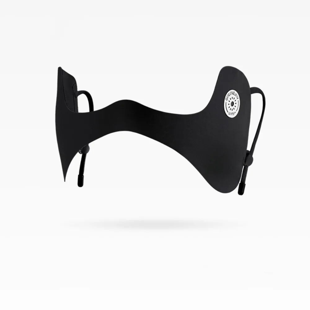 New Anti-UV Sunscreen Mask Eye Protection Sun Protection Face Mask Breathable Ice Silk Sunscreen Eye Patches Summer Oasis Select black