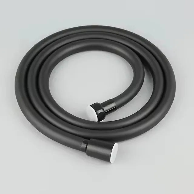 1.5/2.0/3.0M High Pressure Shower Hose Plumbing for Bathroom Accessories PVC Flexible Handheld Anti Winding GI/2 Universal Hose Oasis Select Black 3.0M