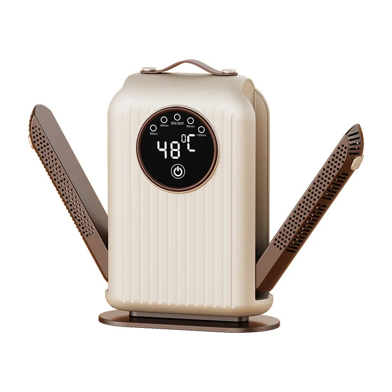 New Electric Shoe Dryer Deodorization Sterilization Heater Smart Dehumidifier Heater Multifunctional Sock Dryer Oasis Select White US