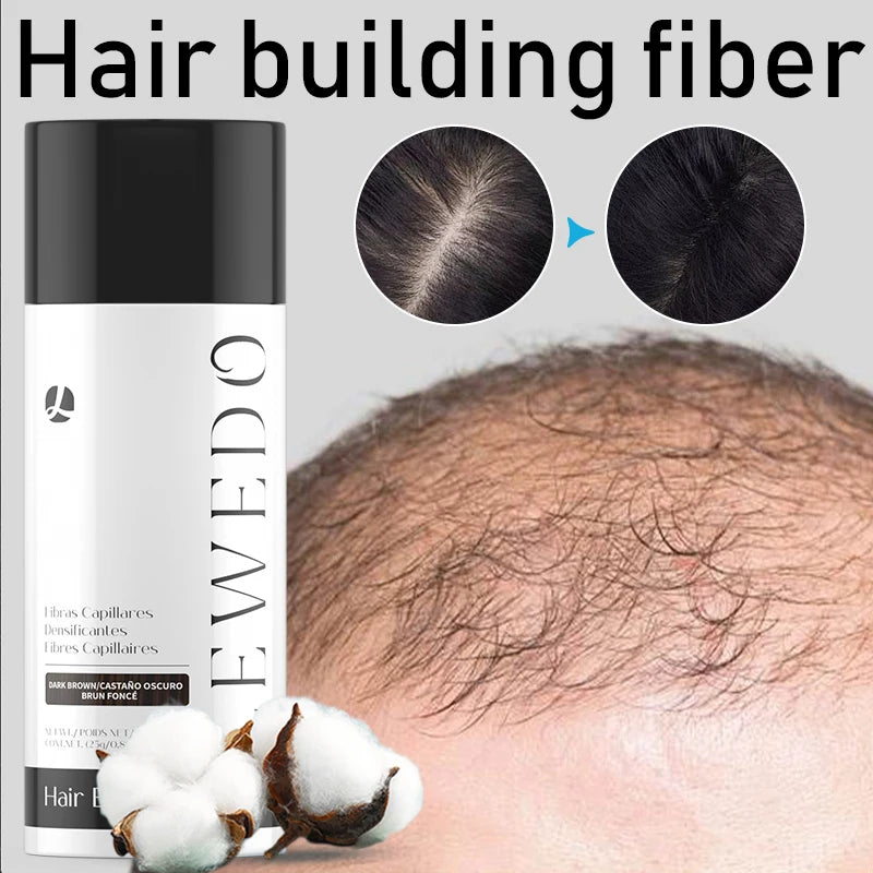 LEWEDO Keratin Hair Fiber Powder 25g – Instant Volume & Thickness