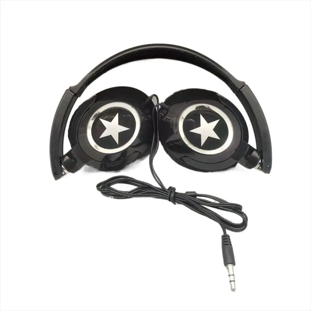 Sound Wired Headphones Over Ear Headset Bass HiFi Sound Music Stereo Earphones Flexible Adjustable Headset For PC Mobile Oasis Select