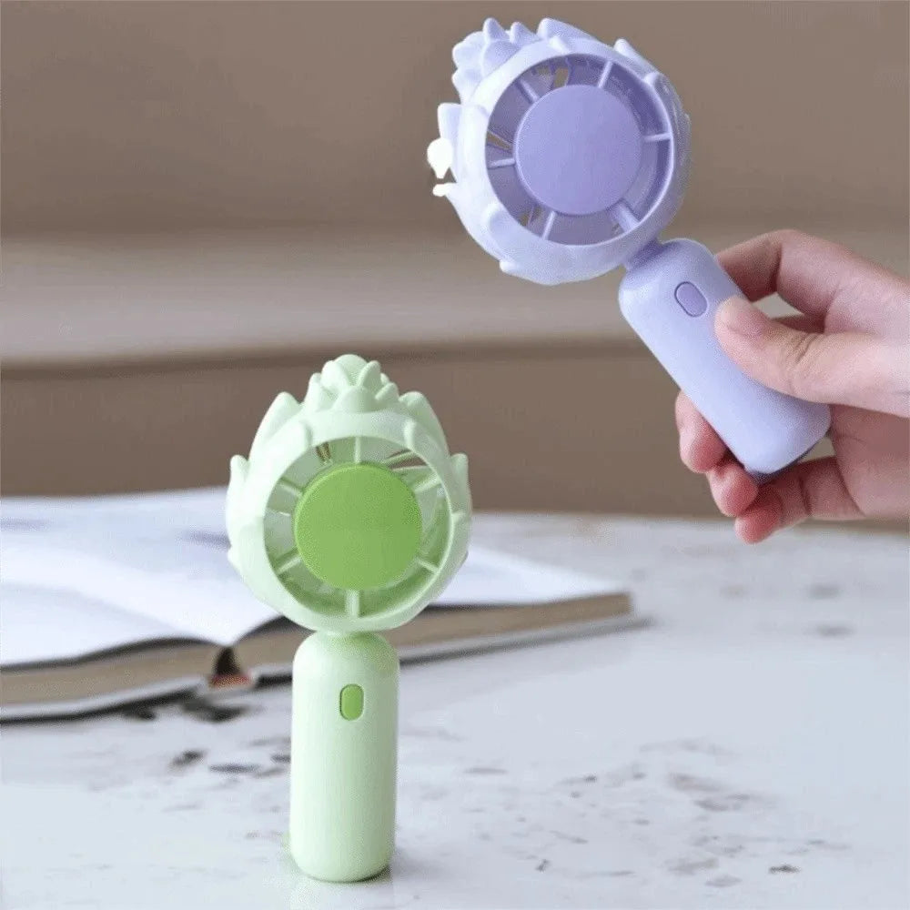High Speed USB Rechargeable Hand Fan USB Rechargeable Compact High Speed Hand Fan Portable Turbo Mini Fan for 3.7V500mAh Home Oasis Select