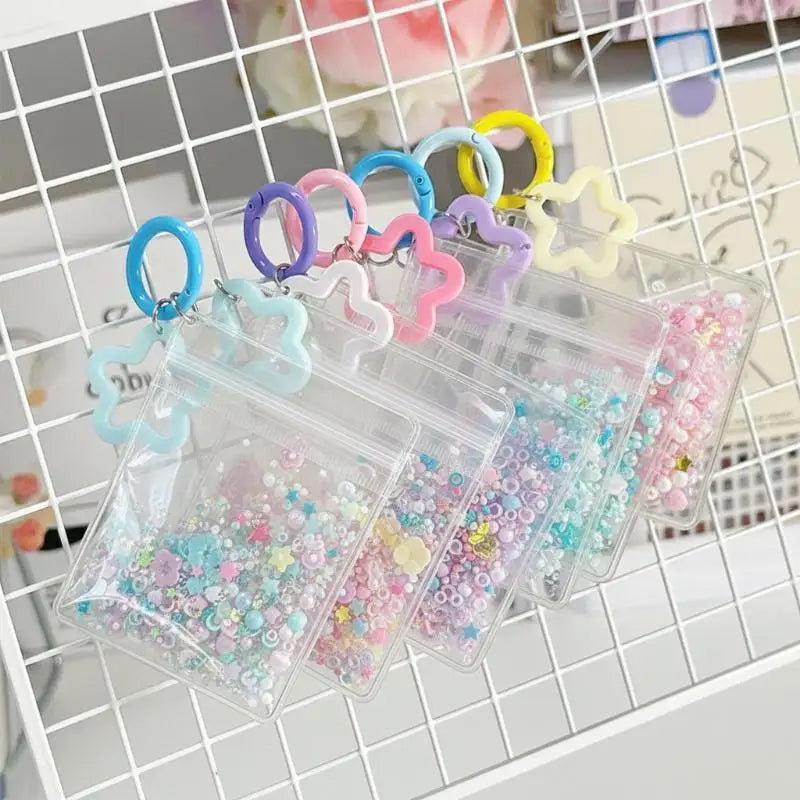 Mini Cartoon Bag Charm Pendant – Glitter Keychain Ornament Bag Charm Keychain Oasis Select