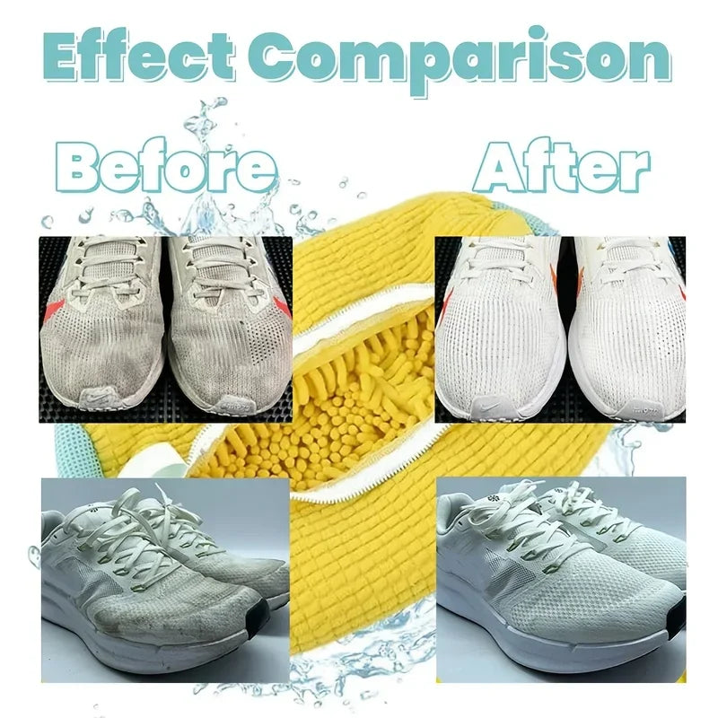 Durable Mesh Shoe Wash Bag with Zipper Rich Fluff Inside Protects Sneakers Casual Shoes in Washer Dryer Travel Storage Organizer Oasis Select