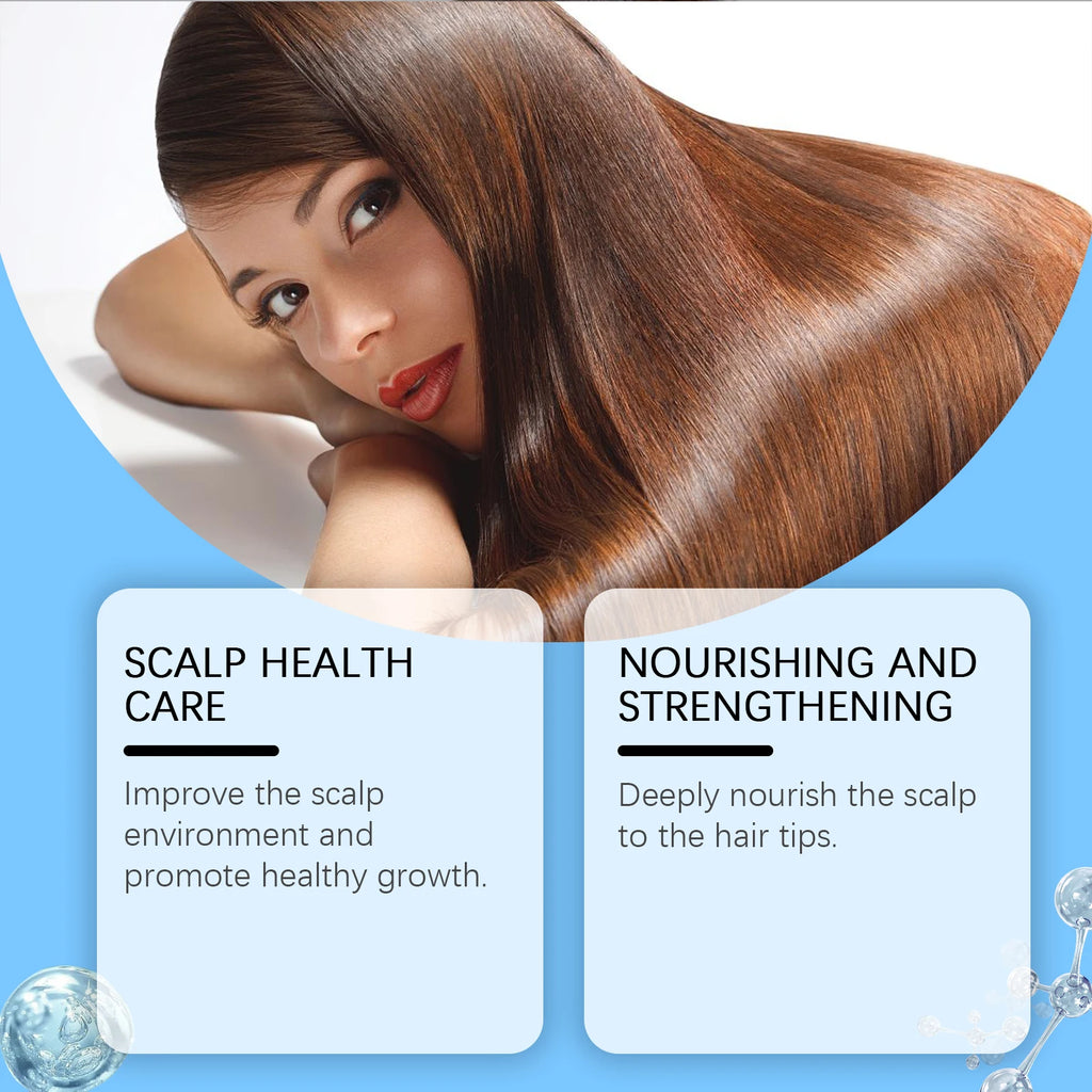 Copper Peptide Hair Grow Serum Prevent Alopecia Moisturizing Hair Dry Frizz Repairing Smoothing Scalp Care Density Hair Essence Oasis Select