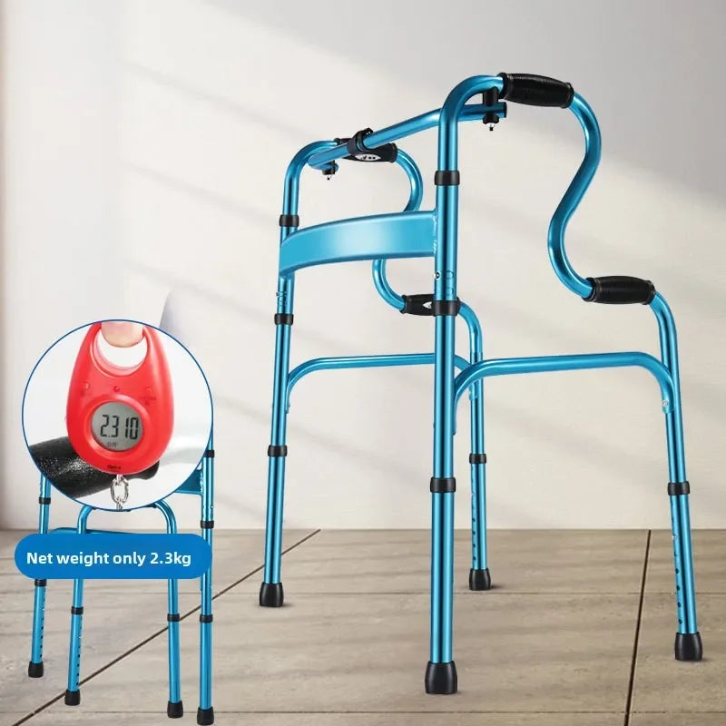 Multi-functional Solid Elderly walker Assisted walker Four-legged disabled walker Fractured double crutches Oasis Select