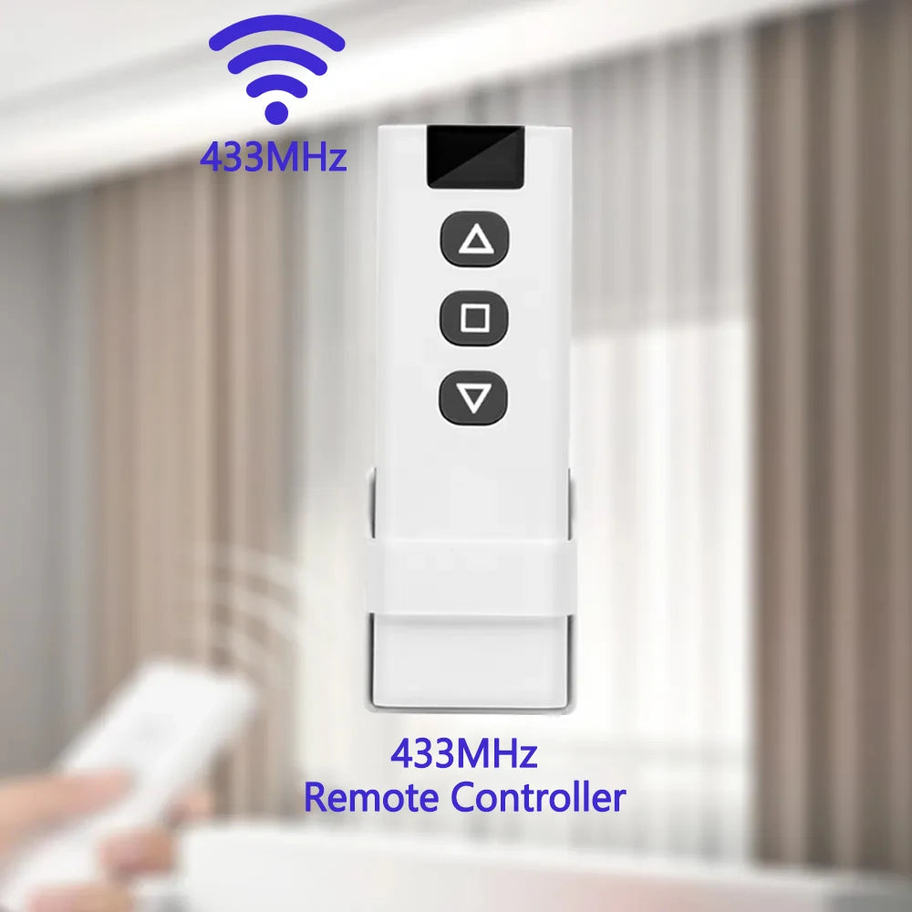Tuya WiFi Smart Curtain Switch RF433MHz – Alexa & Google Smart Curtain Switch Oasis Select 1Remoter