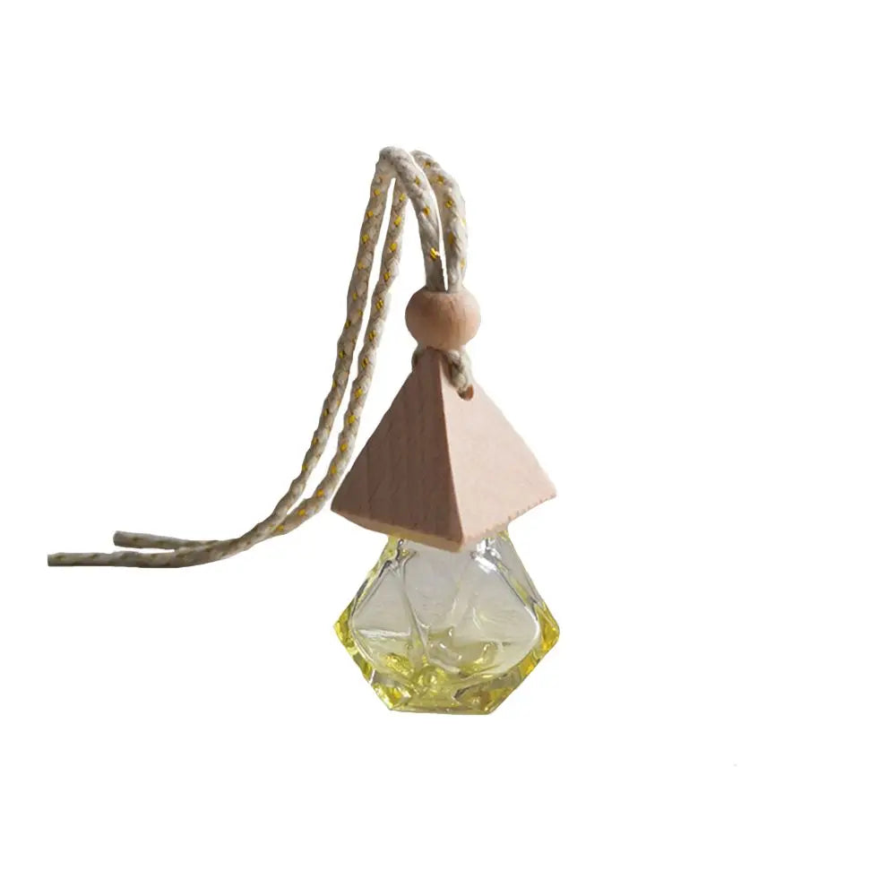 Car Perfume Bottle Pendant Household Storage Air Freshener Flower