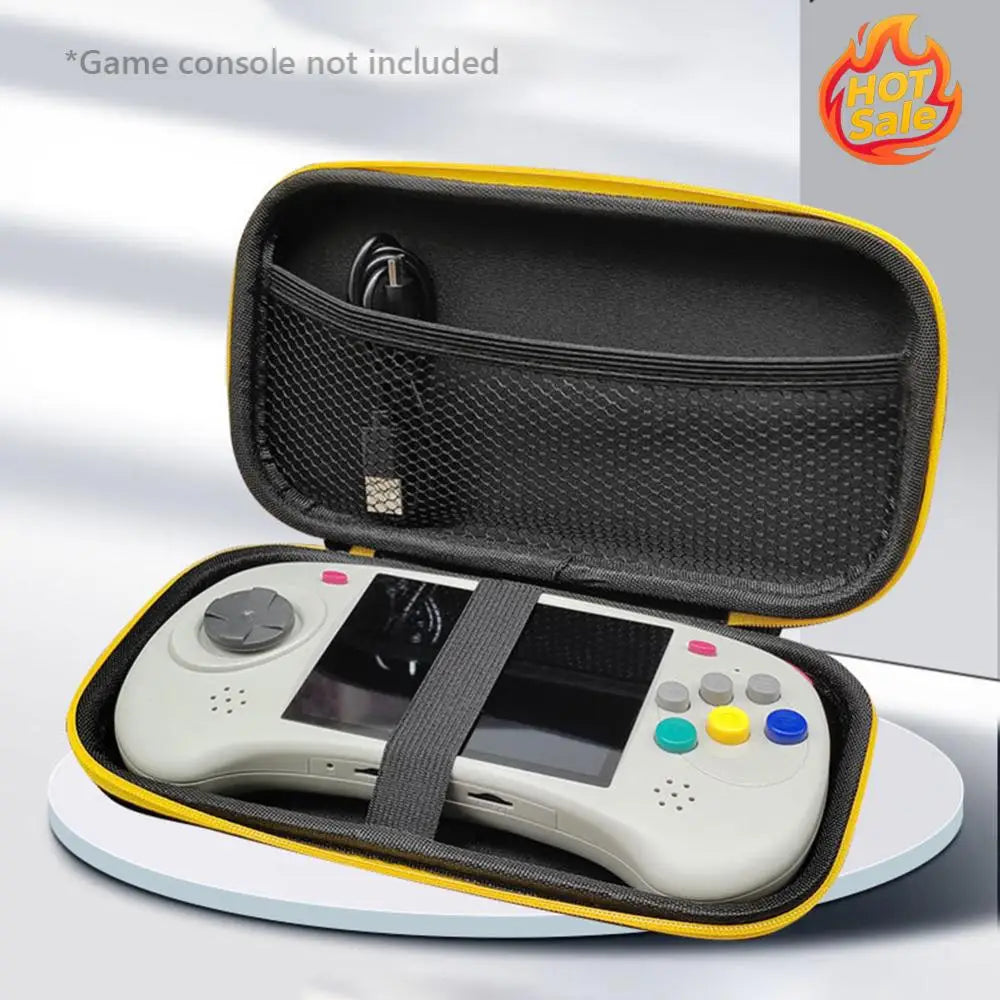 Hard Carrying Case Shockproof Portable Case Bag EVA Anti Scratch with Mesh Pocket Anti-Drop for ANBERNIC RG ARC-D RG ARC-S Oasis Select