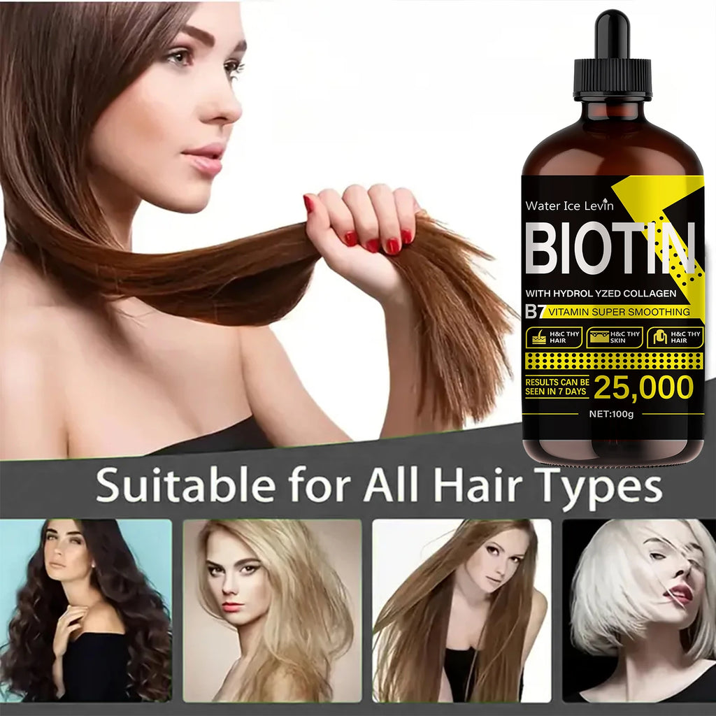 Biotin Hair Oil – Liquid Vitamins for Shine & Hair Care Biotin Hair Oil Oasis Select